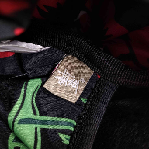 ステューシー Stussy HARVEST ハーベスト ハイビスカス柄 キャンバス トートバッグ メンズ