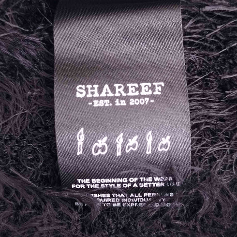 シャリーフ SHAREEF 21AW SHAGGY KNIT メンズ JPN:2
