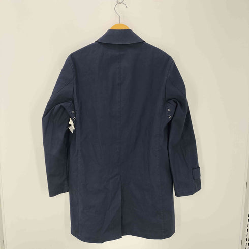 マッキントッシュフィロソフィー MACKINTOSH PHILOSOPHY 比翼ボタン 撥水 ゴム引きコート レディース M