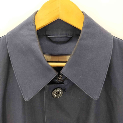 マッキントッシュフィロソフィー MACKINTOSH PHILOSOPHY 比翼ボタン 撥水 ゴム引きコート レディース M