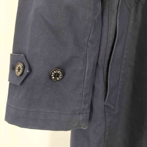 マッキントッシュフィロソフィー MACKINTOSH PHILOSOPHY 比翼ボタン 撥水 ゴム引きコート レディース M