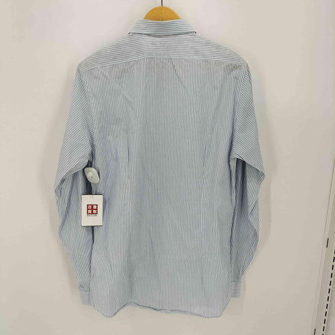 ALESSANDRO GHERARDESCHI イタリア製 ストライプ L/S レギュラー シャツ メンズ