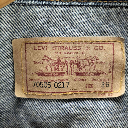 リーバイス Levis アメリカ製 94年製 刻印527 デニムジャケット メンズ 36