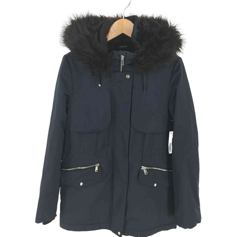 ザラ ZARA Parka Coat With Hood Water Resistant レディース JPN:XS