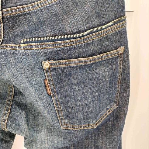 カバンドズッカ CABANE de ZUCCa ボタンフライ ジップデザイン デニム パンツ Y2K メンズ JPN:S