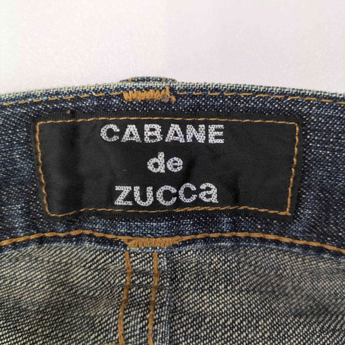カバンドズッカ CABANE de ZUCCa ボタンフライ ジップデザイン デニム パンツ Y2K メンズ JPN:S