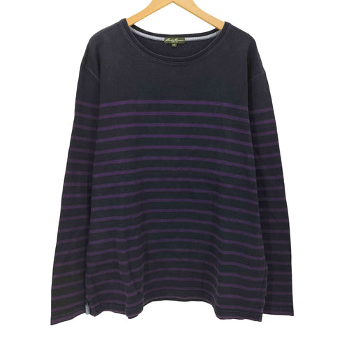 エディーバウアー Eddie Bauer L/Sボーダーtee メンズ XL