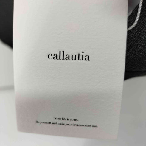 CALLAUTIA ダブルテーラードジャケット レディース FREE