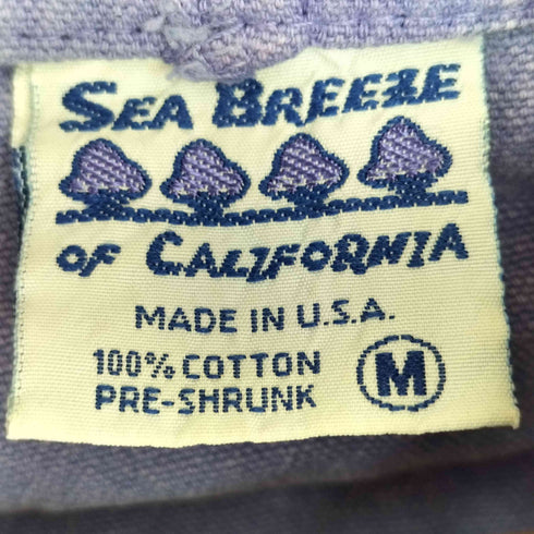 SEA BREEZE 90S USA製 クロップド フェード フーデッド ジャケット レディース import:M