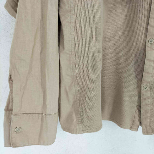 ピエールカルダン pierre cardin 80~90s フロントパネル切替フラップデザインコットンシャツ メンズ JPN:L
