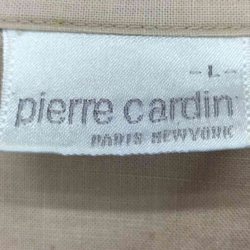 ピエールカルダン pierre cardin 80~90s フロントパネル切替フラップデザインコットンシャツ メンズ JPN:L