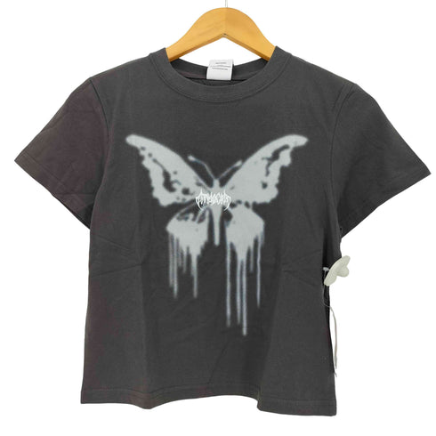 マハグリッド mahagrid BUTTERFLY GOTH CROP TEE レディース FREE