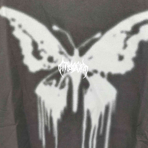 マハグリッド mahagrid BUTTERFLY GOTH CROP TEE レディース FREE