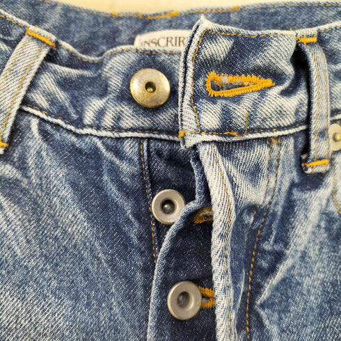 アンスクリア INSCRIRE Straight Patch CDenim レディース
