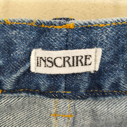 アンスクリア INSCRIRE Straight Patch CDenim レディース