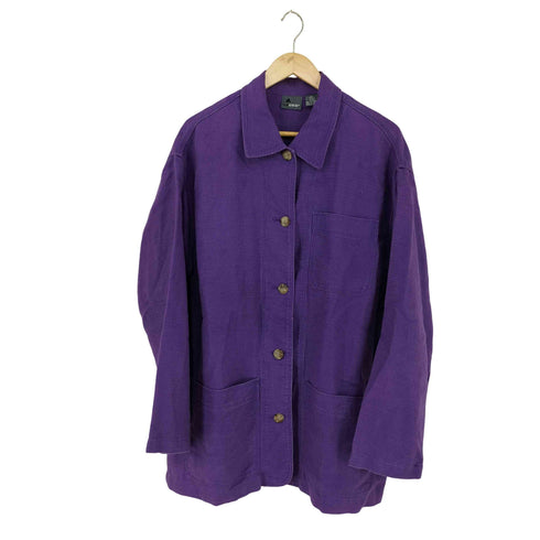 リズウェア LIZ wear 後染め ラミーコットン カバーオール レディース import:L