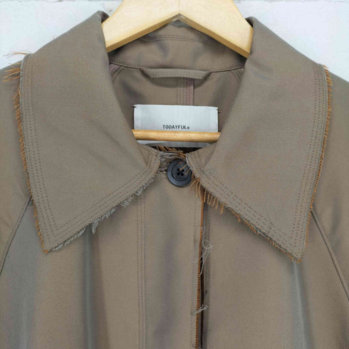 トゥデイフル TODAYFUL Satin Twill Coat レディース JPN:38