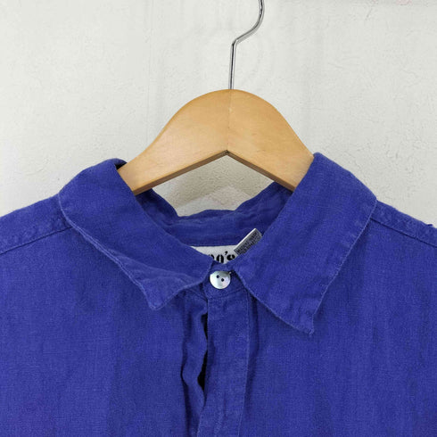 チコズデザイン CHICOS DESIGN シェルボタン リネンシャツ メンズ 2