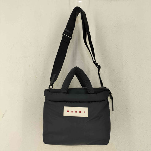 マルニ MARNI MINI PUFF LOGO TOTE BAG 2WAY ショルダーバッグ レディース