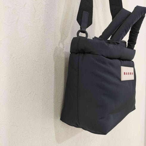 マルニ MARNI MINI PUFF LOGO TOTE BAG 2WAY ショルダーバッグ レディース