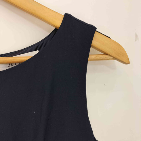 ジェンヌ JENNE 21SS ノースリーブリッチフレアワンピース レディース JPN:S