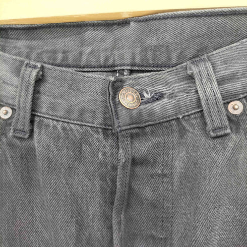 リーバイス Levis 653刻印 後染め ボタンフライブラックデニム メンズ