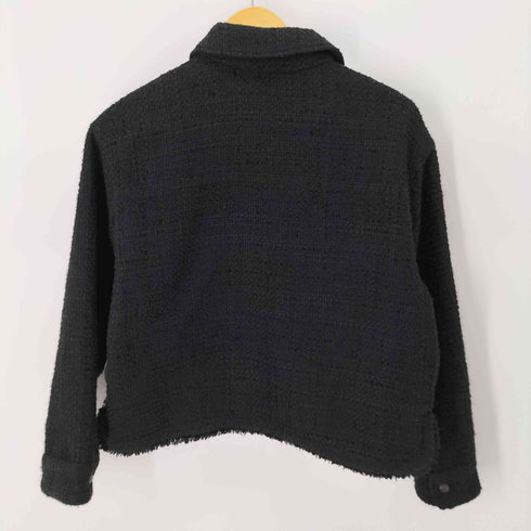 ザラ ZARA ツイードショートジャケット レディース import:S