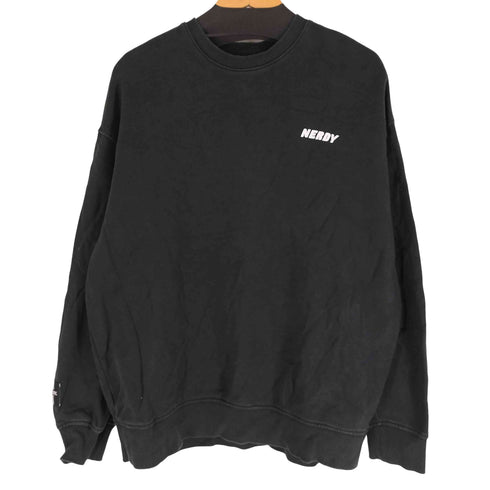 ノルディー nerdy バックロゴプリントクルーネックスウェット メンズ import:M