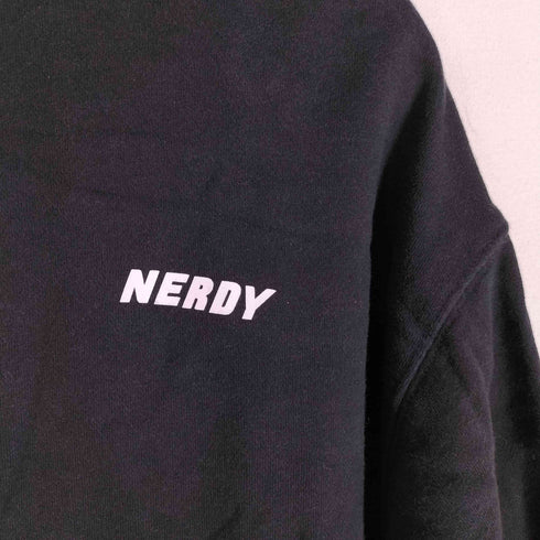 ノルディー nerdy バックロゴプリントクルーネックスウェット メンズ import:M