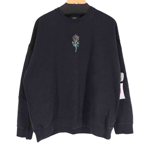 ビームスハート BEAMS HEART 刺繍 ビッグ クルーネックスウェット メンズ import:M