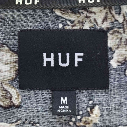 ハフ HUF 総柄レーヨンアロハシャツ メンズ