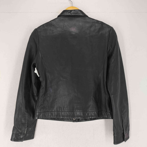 バナナリパブリック BANANA REPUBLIC 90~00S 比翼レザースウィングトップ レディース JPN:S