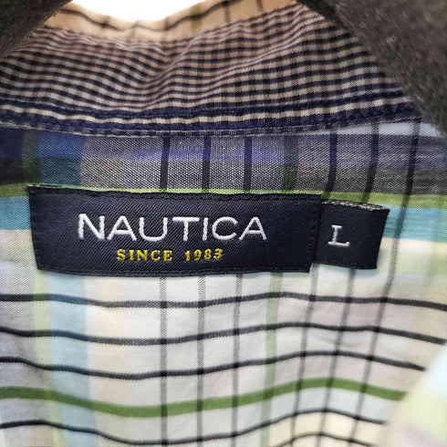 ノーティカ NAUTICA マドラスチェックシャツ メンズ JPN:L