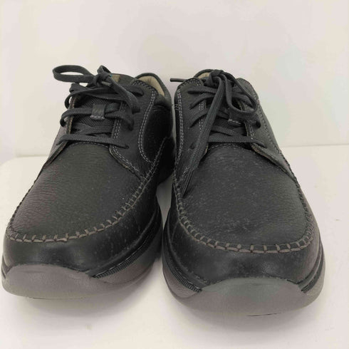 クラークス Clarks Charton Vibe Black Leather メンズ US:11