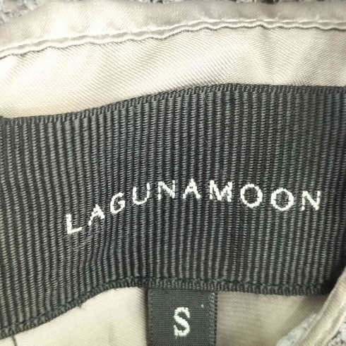 ラグナムーン LAGUNAMOON LADY MIXレースフレアーワンピース レディース JPN:S