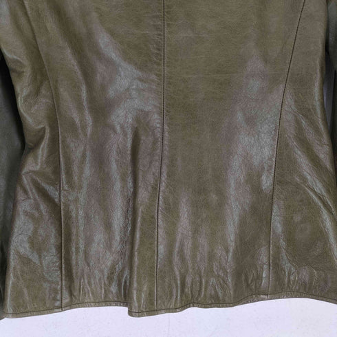 ギャップ Gap 00S OLD レザーテーラードジャケット レディース JPN:XS