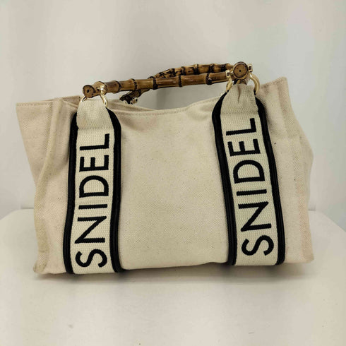 スナイデル snidel バンブーロゴバッグ レディース