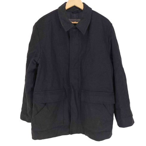 エディーバウアー Eddie Bauer 00S ウールステンカラーコート メンズ JPN:M