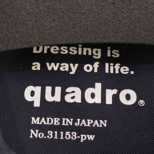 クオドロ quadro ウール混 カバーオールシャツ メンズ JPN:3