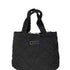 マークバイマークジェイコブス Marc by Marc Jacobs ブランドロゴプレート付き キルティングトートバッグ レディース