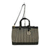 Henri Bendel ストライプ 2way トート ショルダーバッグ レディース