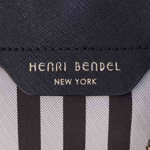 Henri Bendel ストライプ 2way トート ショルダーバッグ レディース