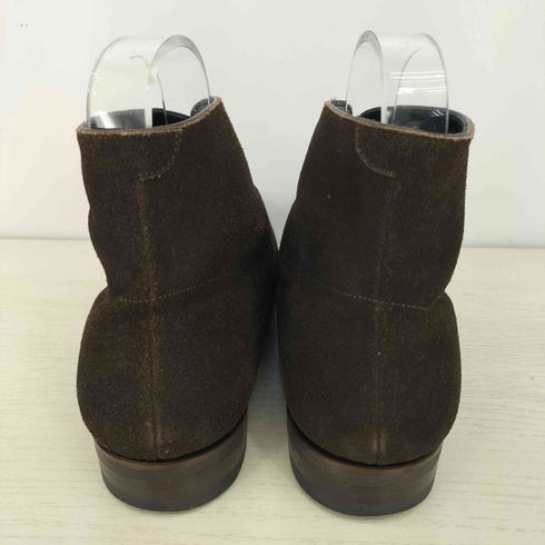 バーニーズニューヨーク BARNEYS NEWYORK ダブルモンク チャッカブーツ スエード メンズ 9