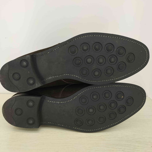 バーニーズニューヨーク BARNEYS NEWYORK ダブルモンク チャッカブーツ スエード メンズ 9