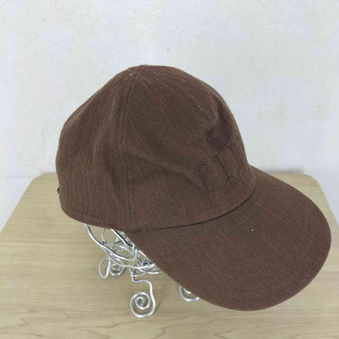 エル ELLE 80S ロゴ刺繍ウールキャップ メンズ FREE