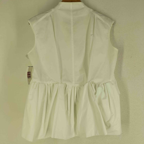 スタイリング styling 23AW ノット シャツブラウス ノースリーブ ギャザー ペプラム レディース ONE SIZE