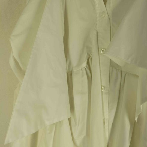 スタイリング styling 23AW ノット シャツブラウス ノースリーブ ギャザー ペプラム レディース ONE SIZE