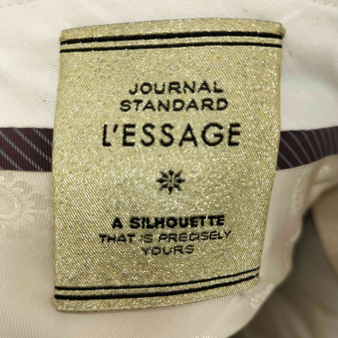 ジャーナルスタンダードレサージュ JOURNAL STANDARD Lessage チノ ロールアップパンツ レディース
