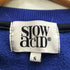 SLOW ACID プリント クルーネックスウェット メンズ import:S
