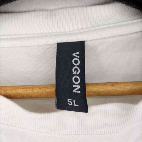VOGON L/S プリントカットソー メンズ 5L
